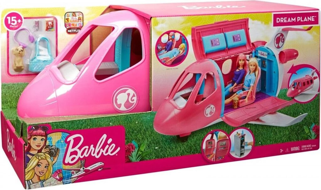 MATTEL GDG76 Barbie Reise Traumflugzeug