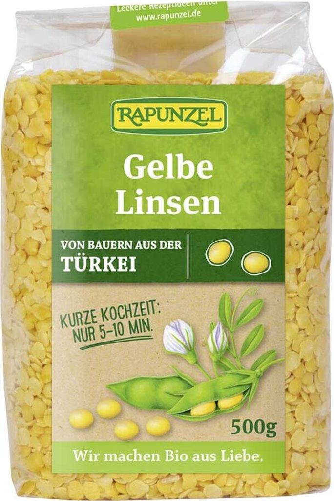Linsen - gelb 500g Produktbild 
