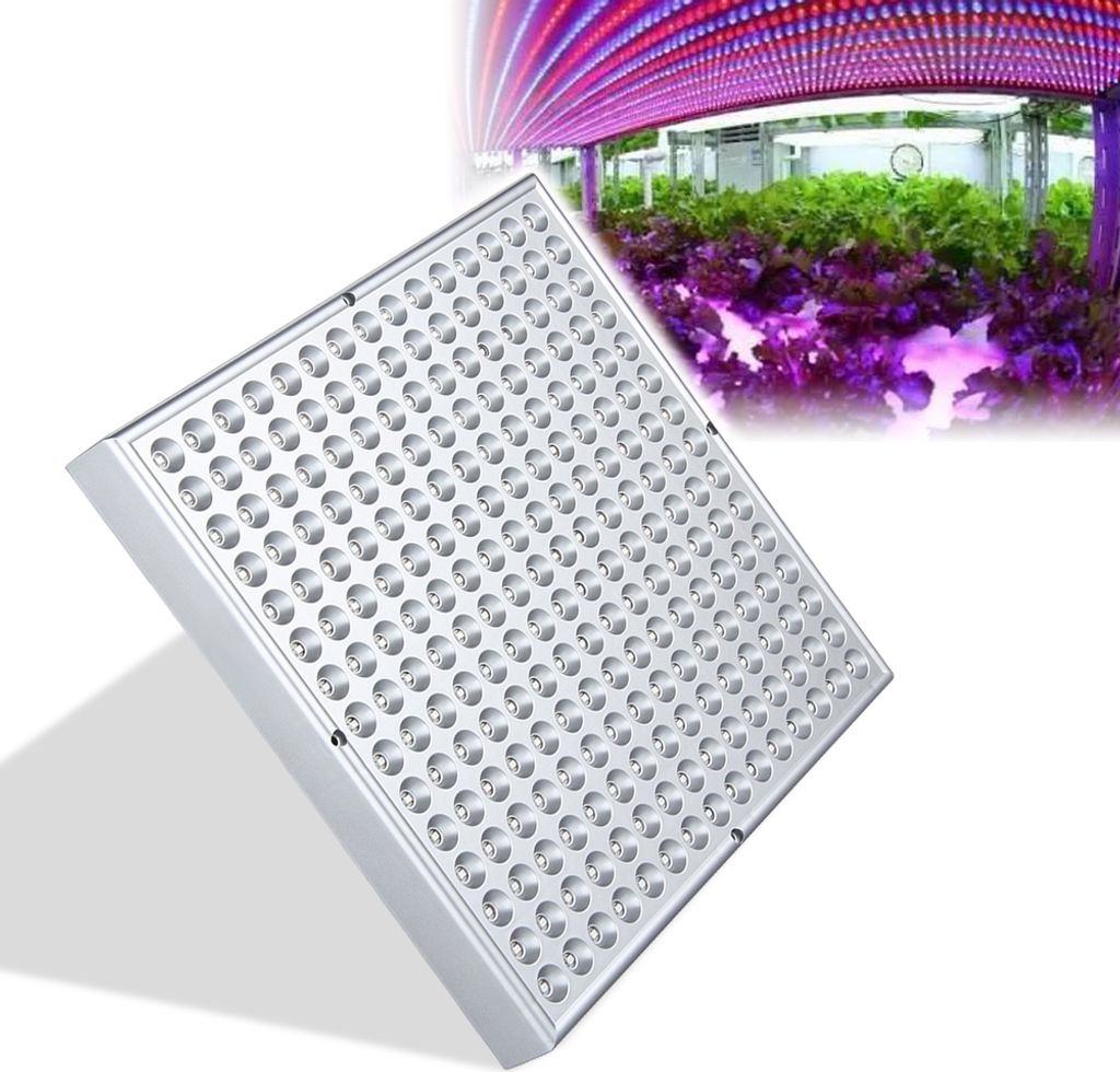 Clanmacy 3PCS Pflanzenlampe LED, 45W mit 225 Rot&Blau LEDs Pflanzenlicht Pflanzenleuchte, LED Grow Lampe, Wachstumslampen für Zimmerpflanzen, Blum...
