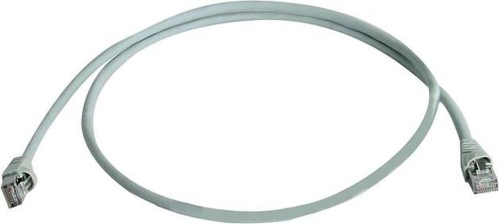 Telegärtner Cat.5e MP8 FS 100 LSZH 20.0m, 20m, Männlich/männlich, Grau, CAT5e