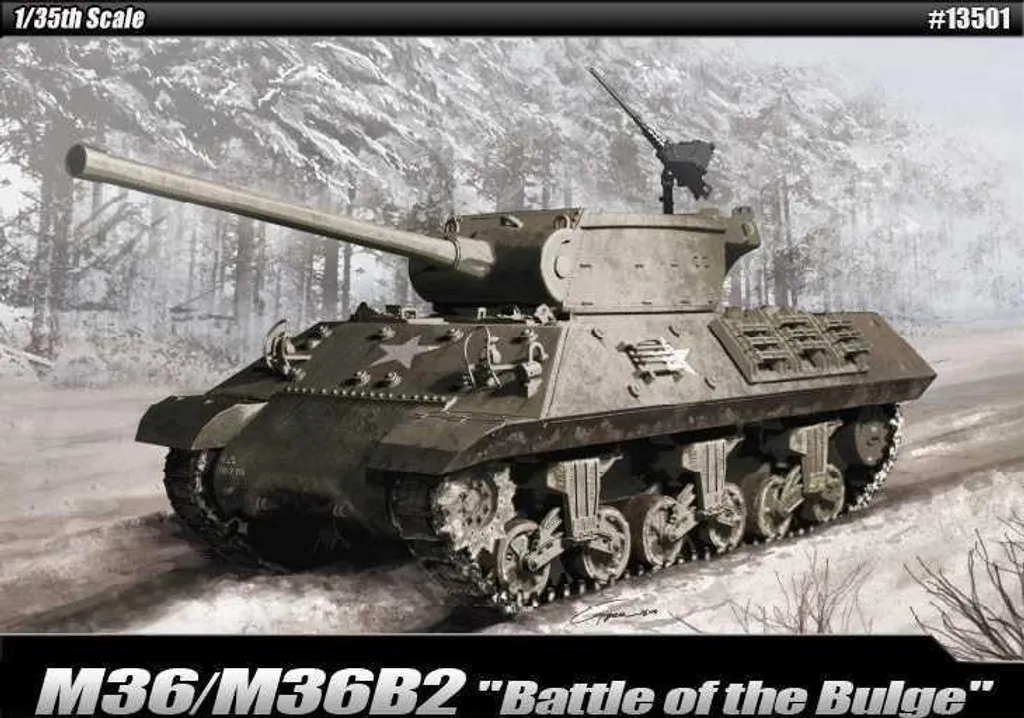 Maquette Tank M36/M36B2 1/35 : Montage Facile et Détails Réalistes