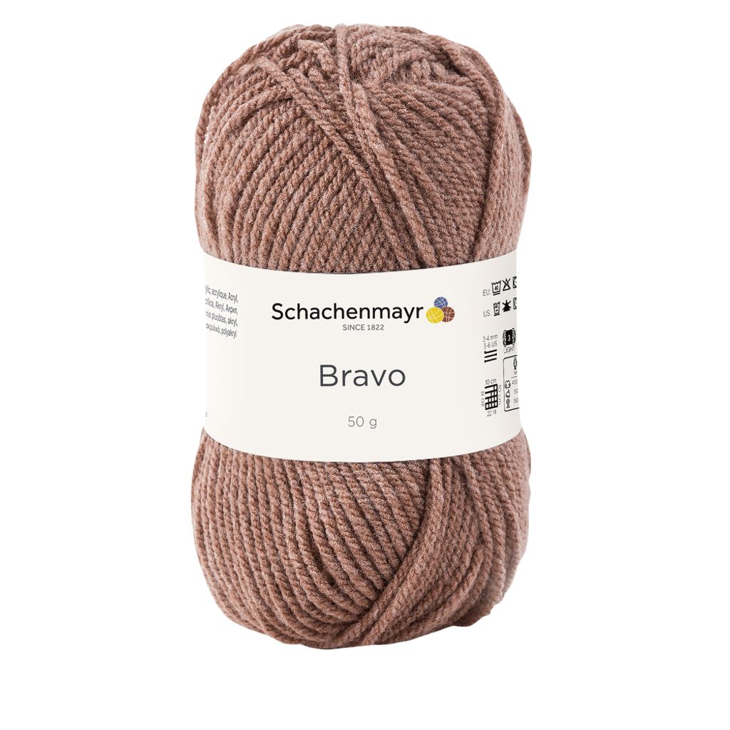 Schachenmayr Bravo, 50 g de fil à tricoter à la main « Holz Image du produit 
