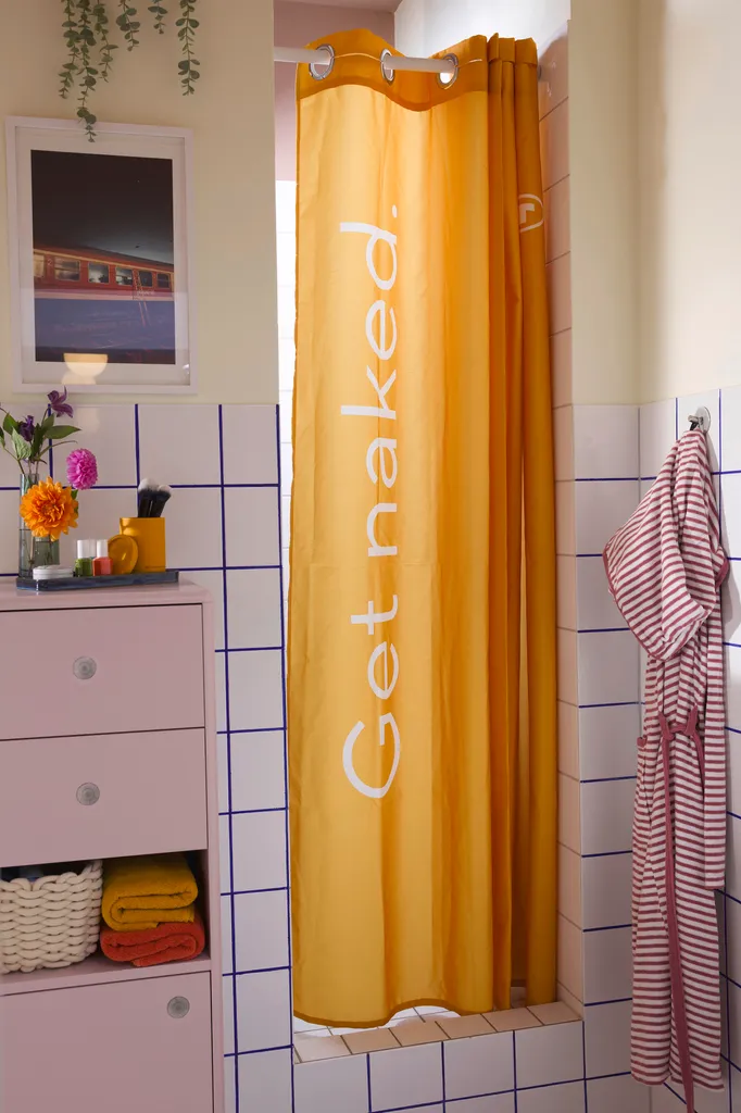 SUMGAR Tenda Doccia Floreale 180x180 Cm – In Poliestere Antimuffa, Impermeabile, Lavabile, Con 12 Ganci A C, Per Bagno E Decorazione.