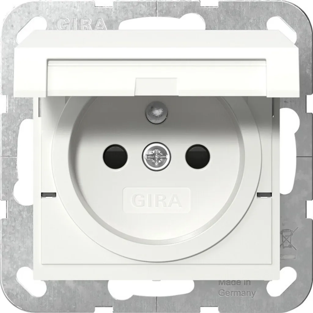 Prise de courant Gira 448803 pour sécuriser vos branchements muraux