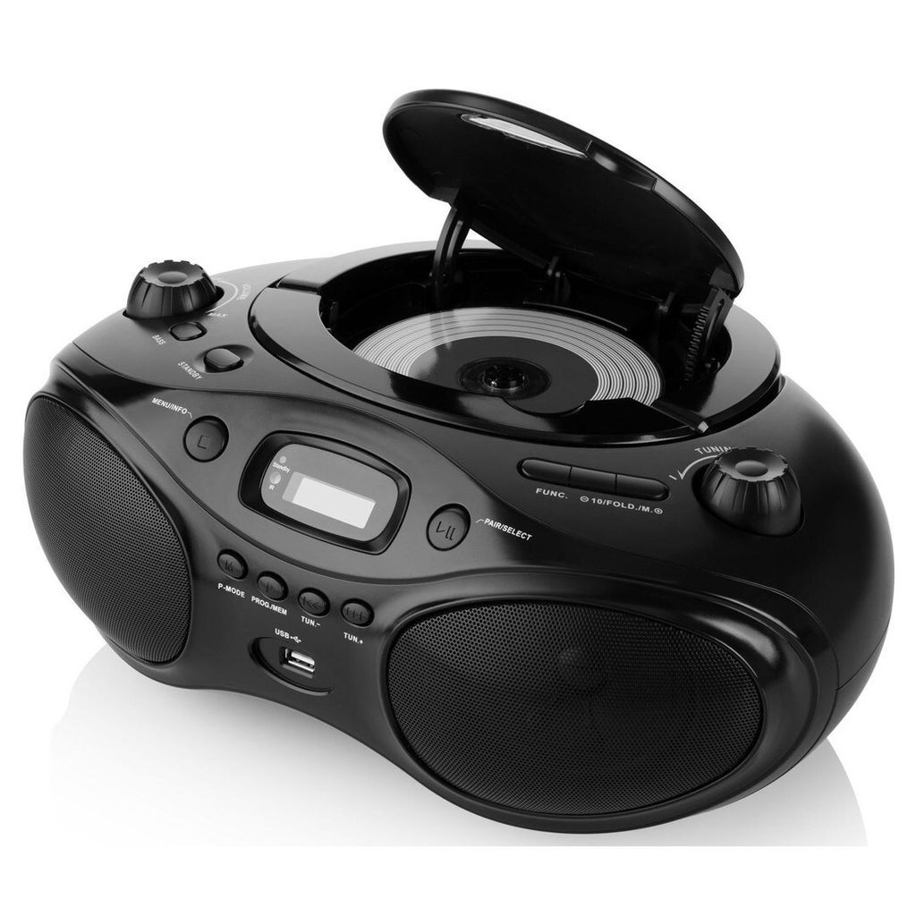 Rádio JVC RD-E661B-DAB Boombox čierne Obrázok produktu 5