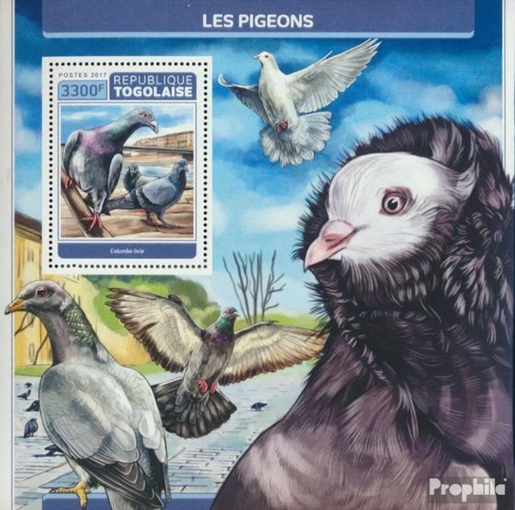 Briefmarken Togo 2017 Mi Block 1449 (kompl. Ausgabe) Produktbild 