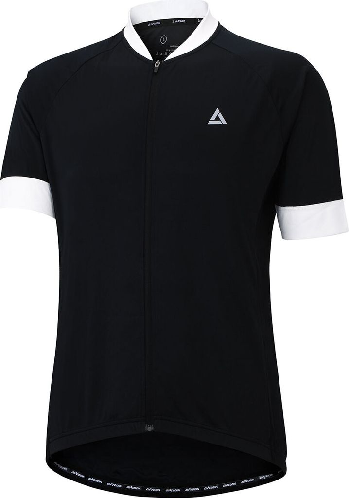 Airtracks Fahrradtrikot Kurzarm Comfort Line schwarz-weiß XL