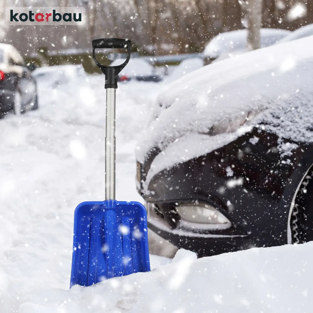 KOTARBAU® Vanga Pieghevole Auto: Libera la Tua Strada dalla Neve - 4