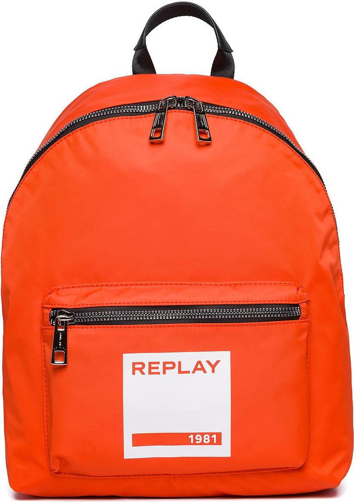 REPLAY Freizeitrucksack Rucksack 1981 Backpack Mandarine Orange