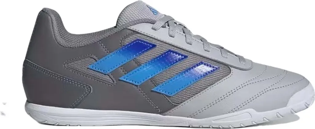 Chaussures futsal Adidas IE7556 grises amortissantes en 45 1/3
