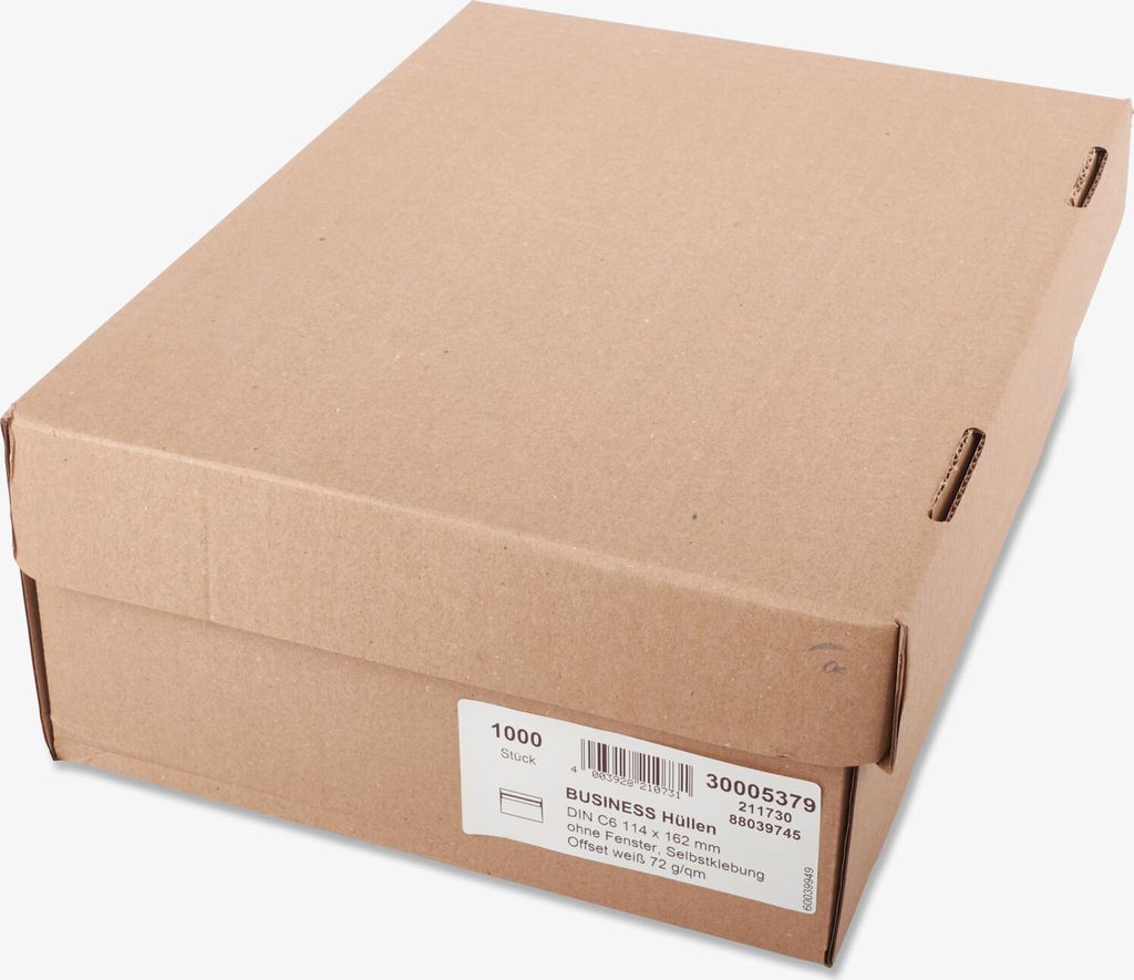 100 x Briefumschläge Kuverts DIN C6 selbstklebend 114x162mm Produktbild 2