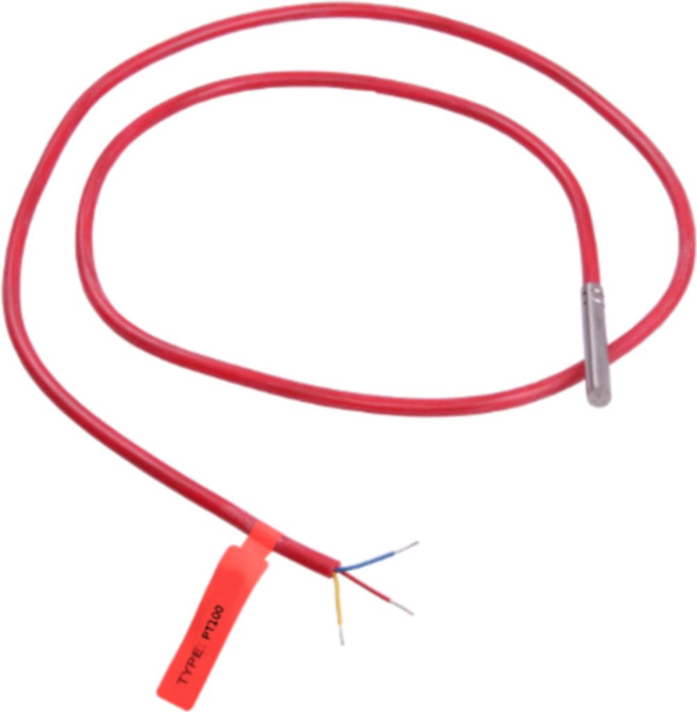Senzor teploty PT1000 Silikonový kabel 1 metr Obrázek produktu 2