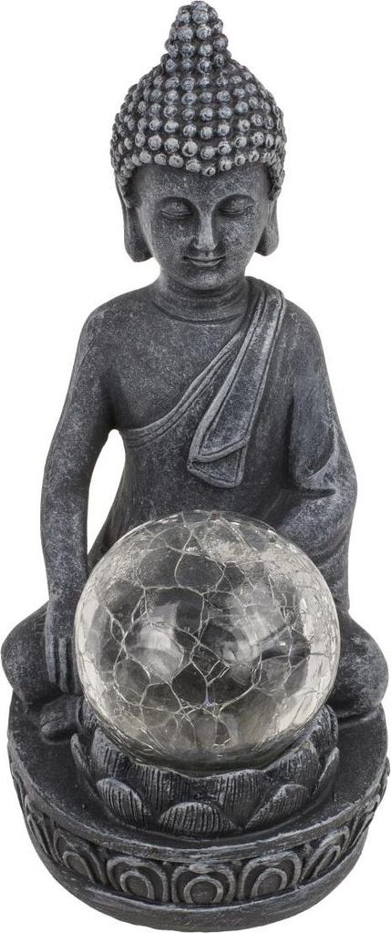 LED Solar Lampe - Lichtdeko Buddha mit Farbwechsel