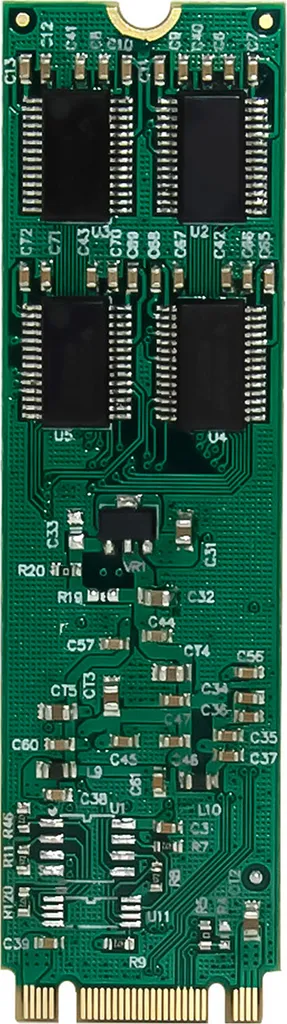 InLine Carte d'interface M.2 vers 4 ports Série RS232 Sub-D 9 broches