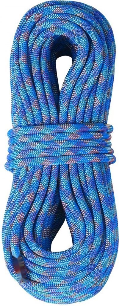 Dynamisches Kletterseil 40m - Outdoor Kletterseil Blau - 10,2mm Faserseil - Zugfestigkeit 25 kN - Hochfestes Polyester - Feuchtigkeitsbeständig - ...