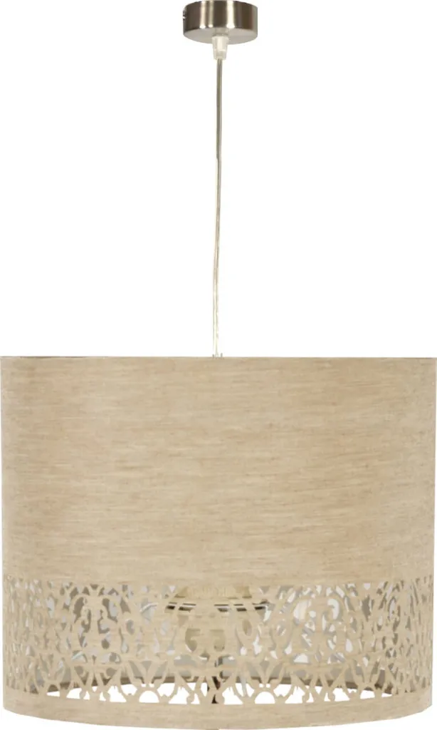 Candellux Lampe suspendue ARABESCA 31-19526 argenté design en métal