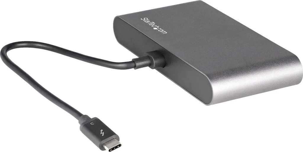 Mini Dock TB3 StarTech - Vidéo Double 4K 60Hz et Ethernet Gigabit Rapide