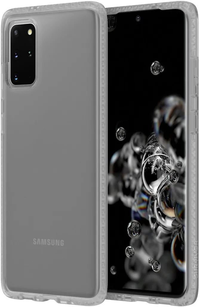 Coque Griffin Survivor Clear Samsung Galaxy S20+ transparente de silicone