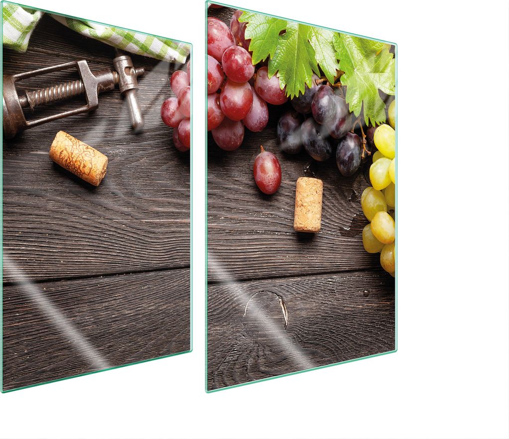 Glasschutzplatte Für Küche 2X35X52 Obst