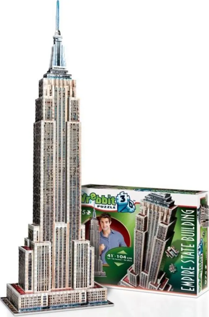 Empire State Building 3D - Puzzle avec Éclairage LED et Finitions Premium - 9