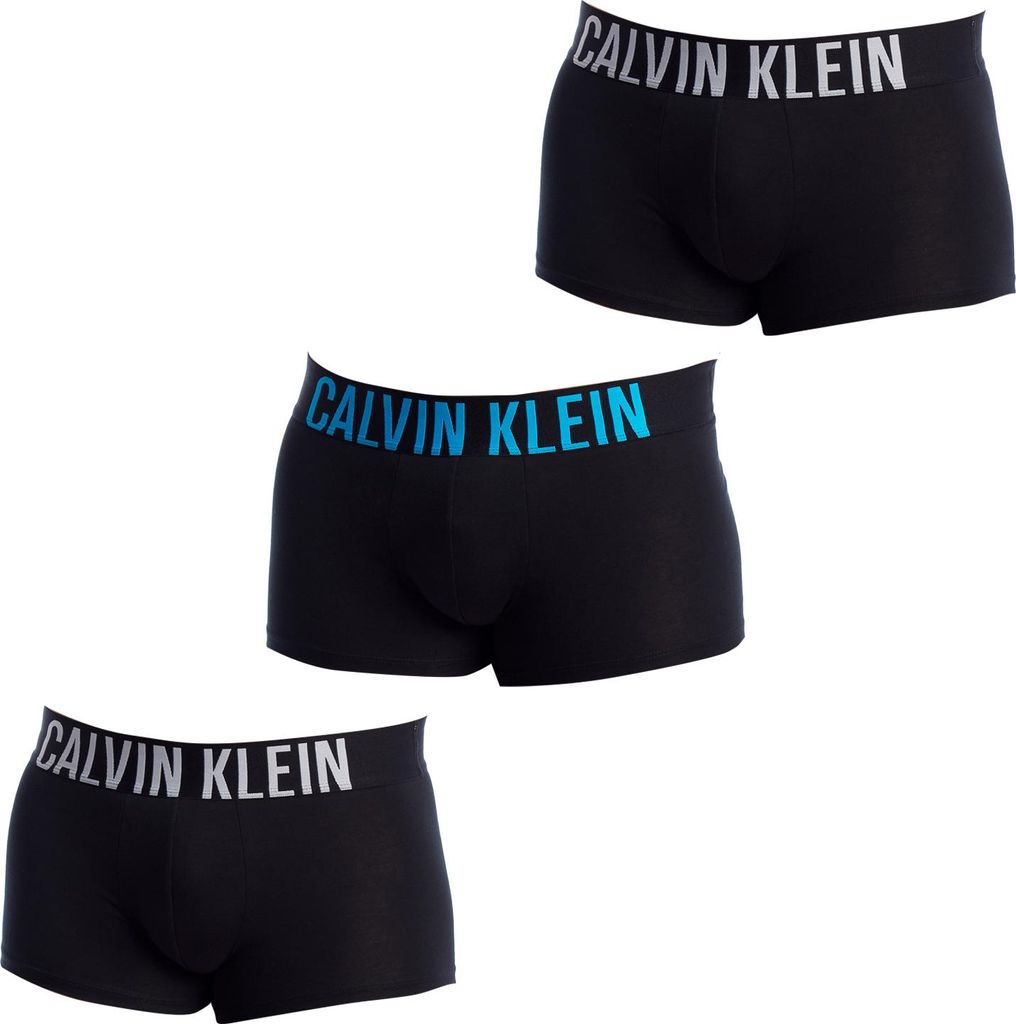 Calvin Klein 3er-Pack Herren-Boxershorts, Intense Power Baumwolle Stretch Trunks NB3608A