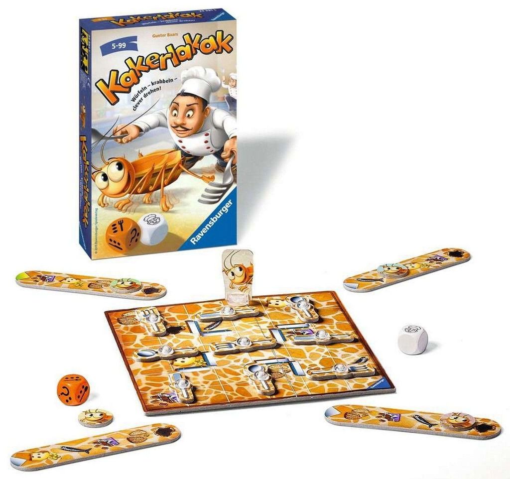 Ravensburger Mitbringspiel Schnelligkeitsspiel Kakerlakak Produktbild 