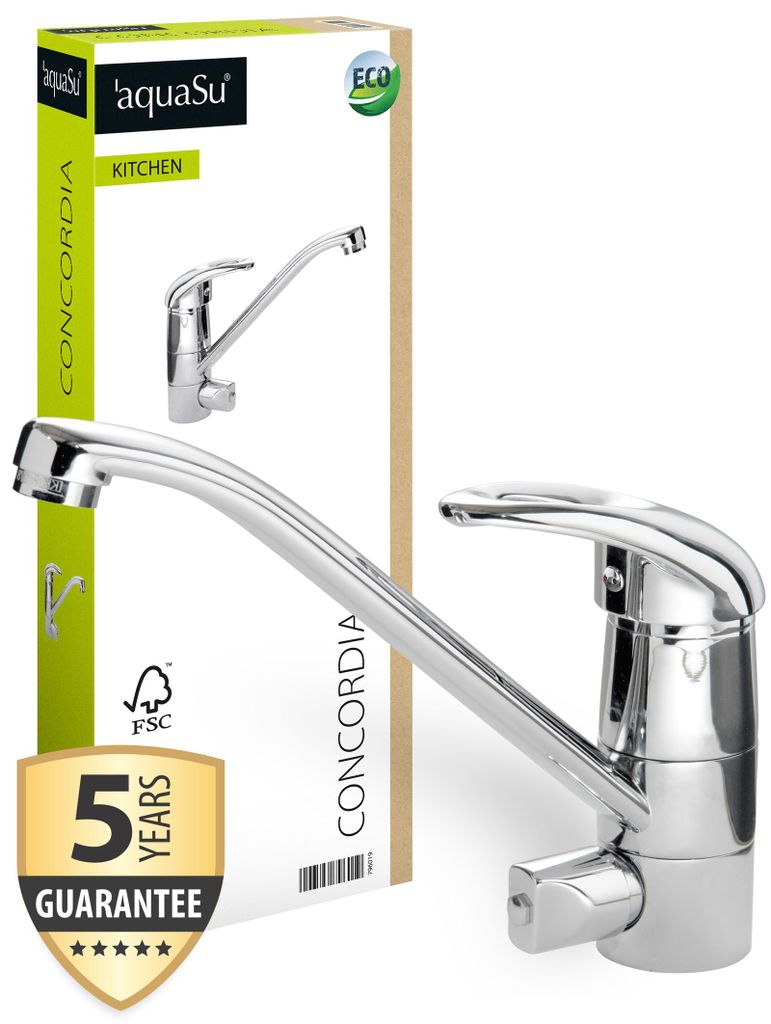 'aquaSu® Spültischarmatur mit Geräteanschluss Concordia, Produktbild 