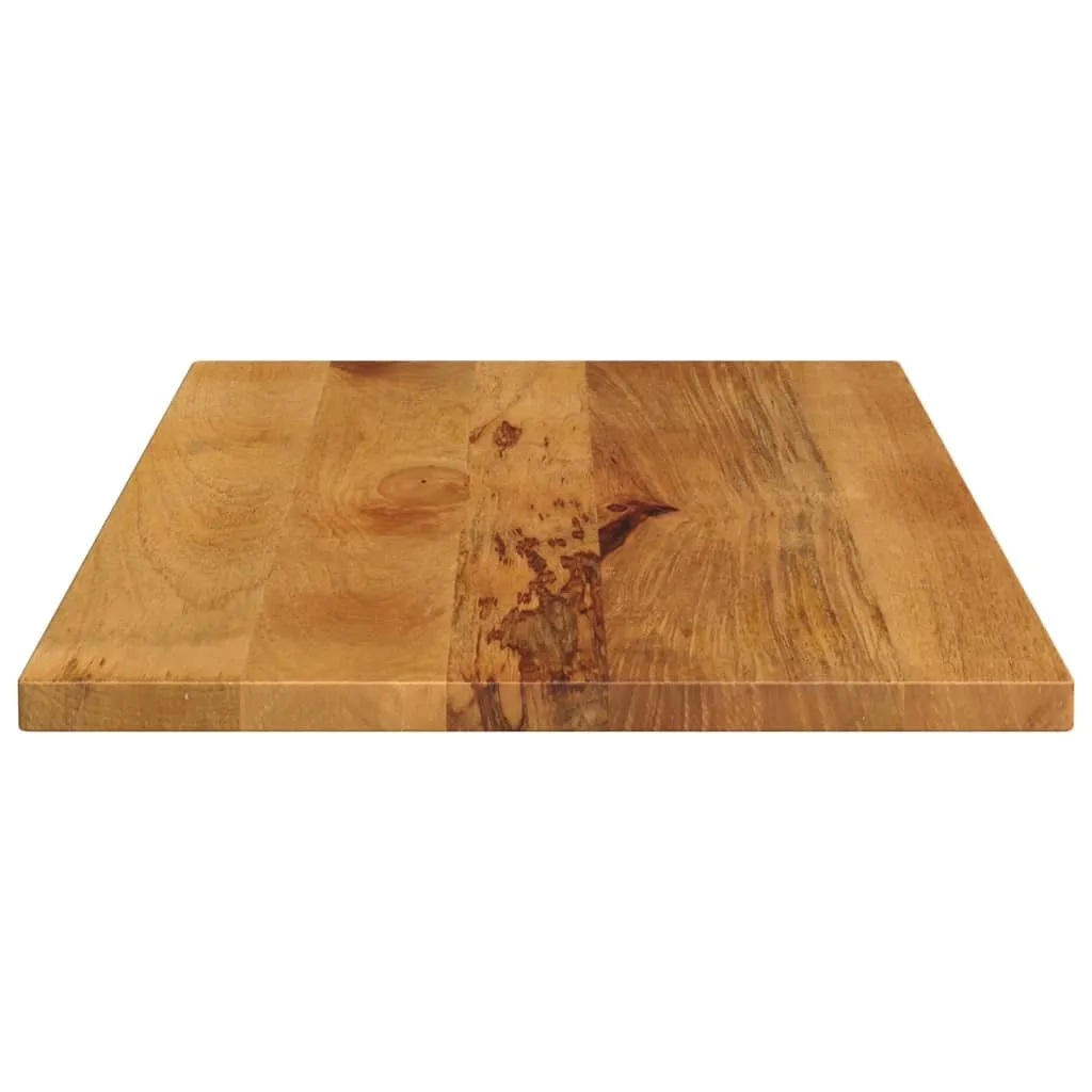 vidaXL Piano da tavolo 80x50x2,5 cm rettangolare in legno massiccio di mango - 3