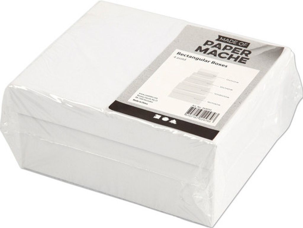 Kartonnen dozen, rechthoekig, 14x12x7 cm, 4 stuks. Productafbeelding 