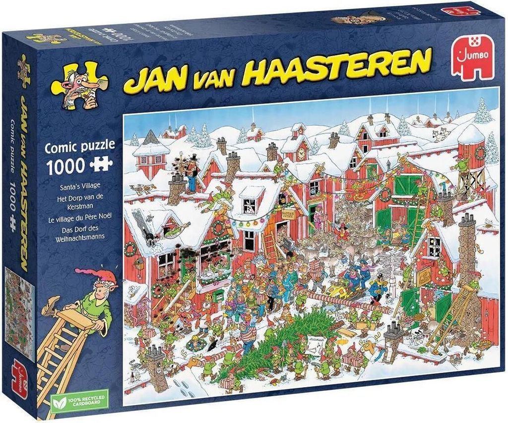 Jan van Haasteren 20075, 1000 szt., Boże Narodzenie, 12 Zdjęcie produktu 