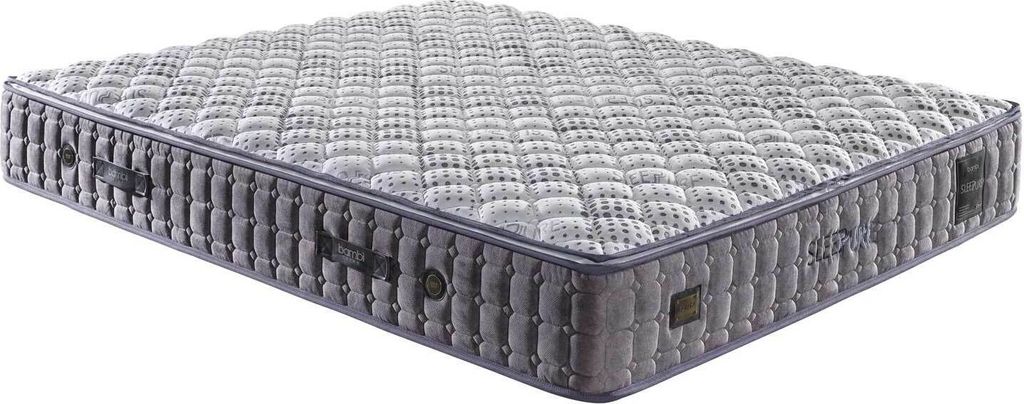 Pointhome Bambi Matratze 180x200 H3 / H4, Sleep Pure, Matratze und Topper mit waschbarem Bezug, Taschenfederkernmatratze