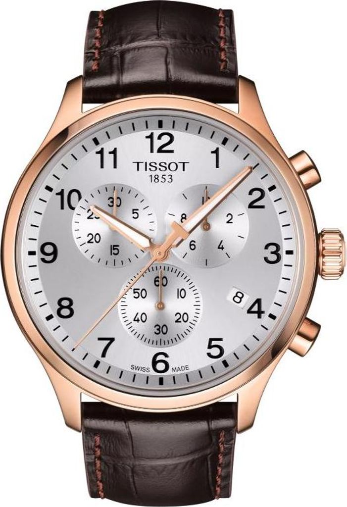 Tissot Chrono XL Classic 45 mm stříbrný ciferník, quartzový Obrázek produktu 