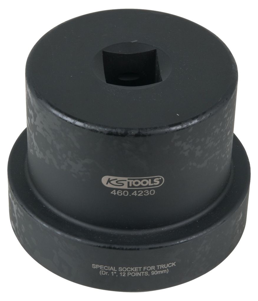 KS Tools 460.4230, Buchse, 1", Metrisch, 1 Kopf/Köpfe, 90 mm, Stahl