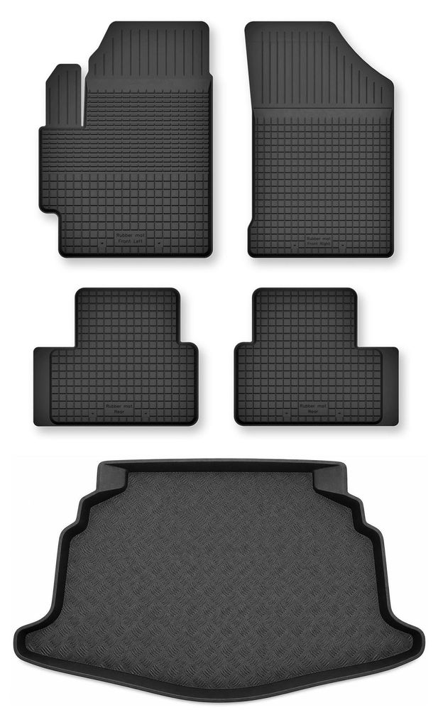 Gummimatten + Kofferraumwanne für Toyota Corolla XII E21 ab Produktbild 