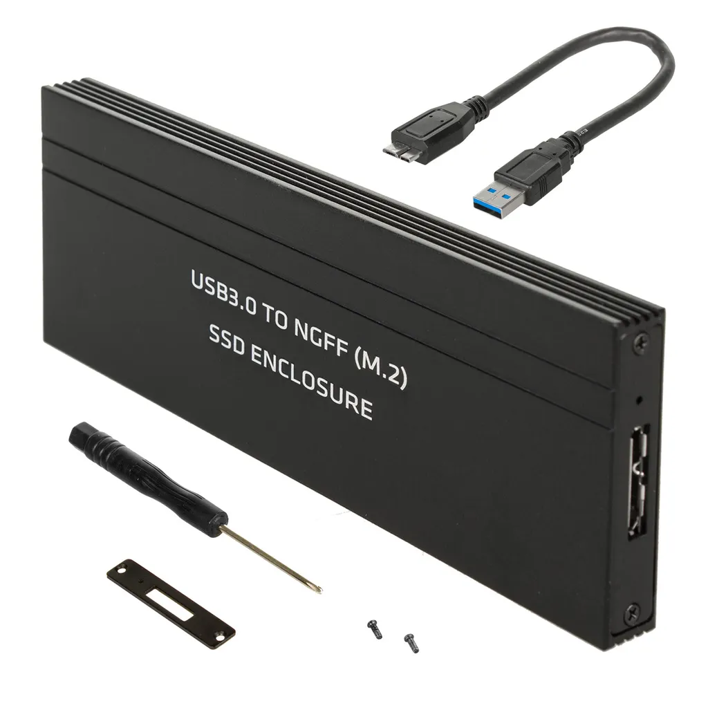 USB 3.0 Festplattengehäuse für M.2 SDD NGFF