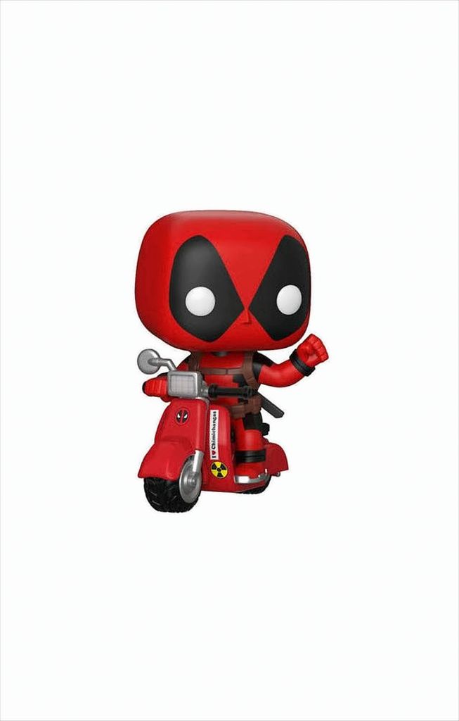 Deadpool POP! Rides Vinyl Figur Deadpool & Scooter 9 cm
