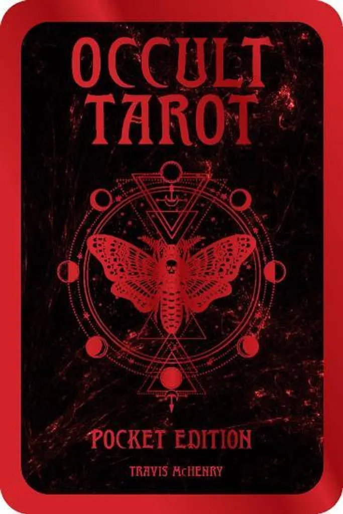 Tarot Occulte Compact en Boîte Métal : Fini les Cartes de Tarot Abîmées
