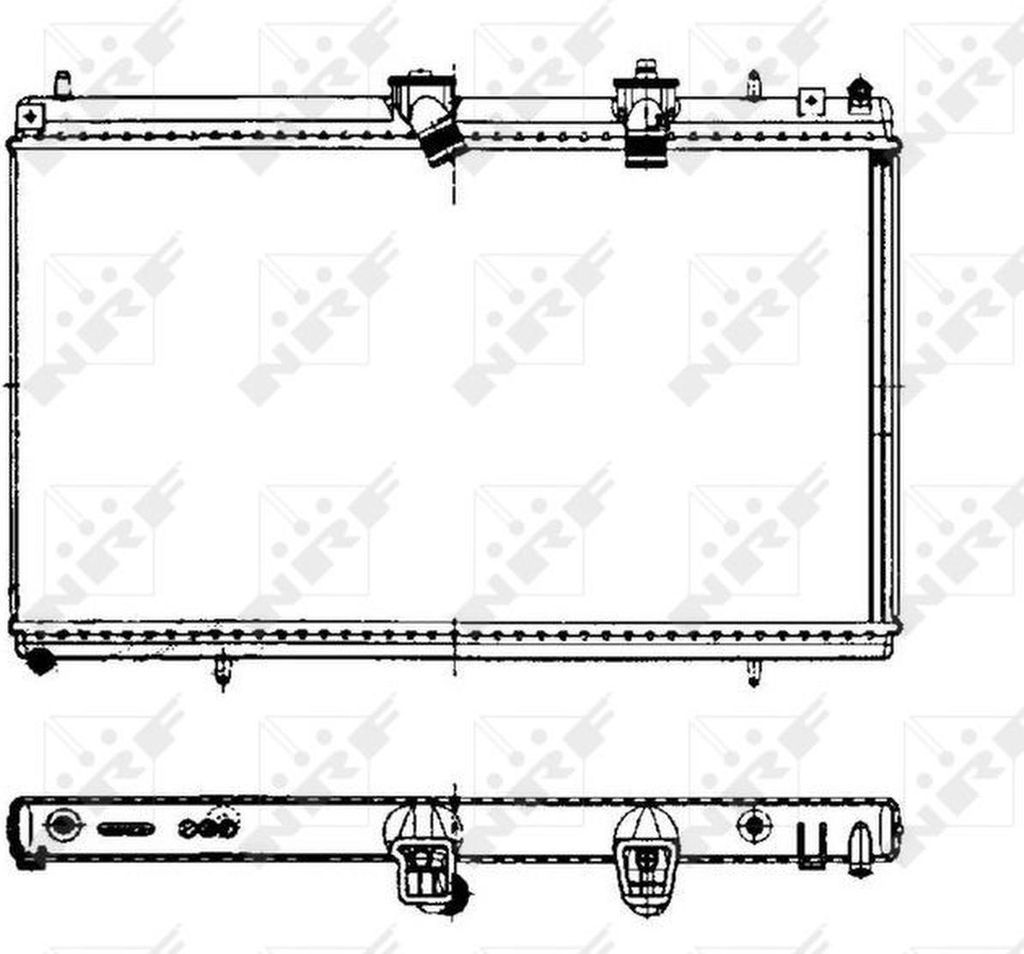 Kühler, Motorkühlung NRF 50442