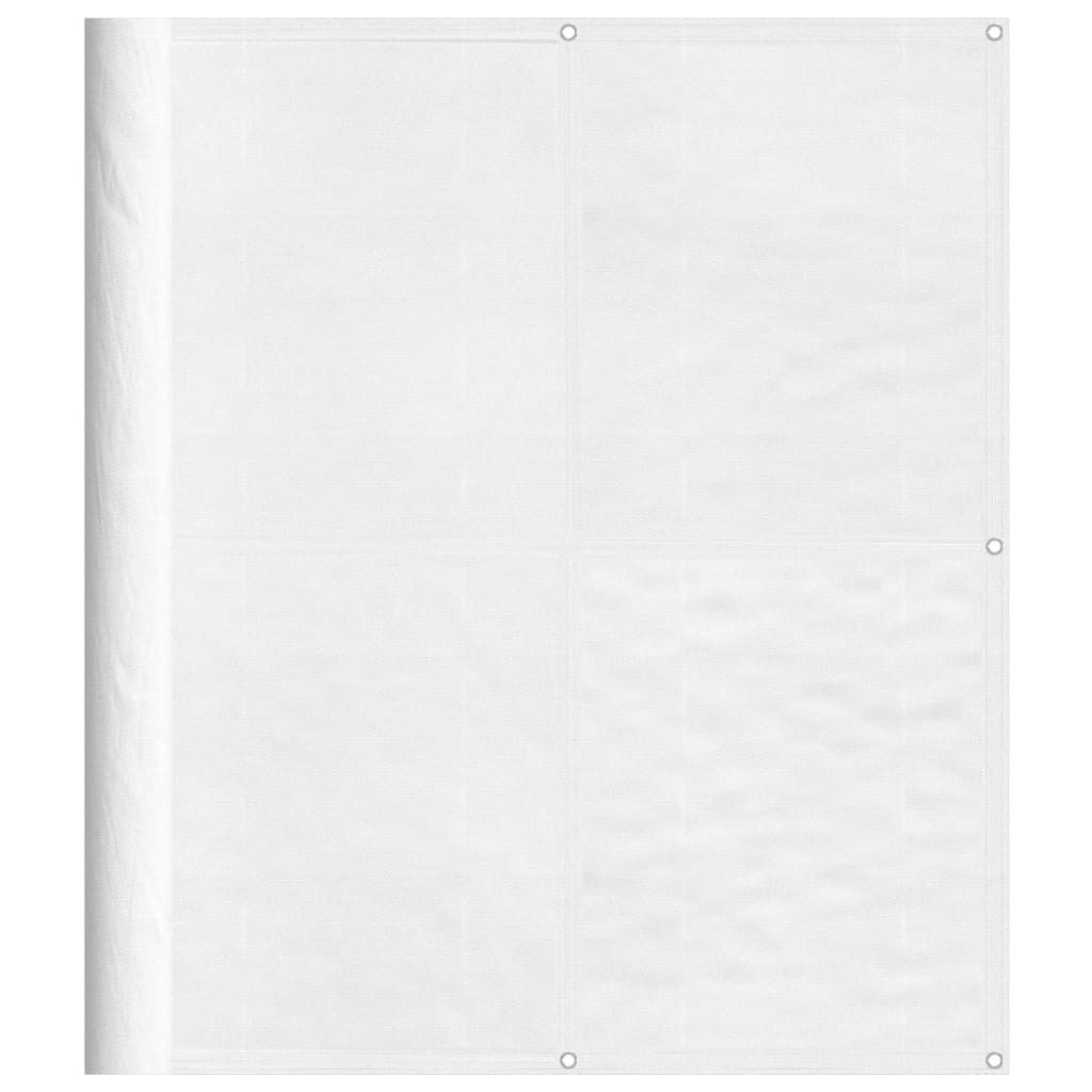 Schermo privacy per balcone bianco 120x700 cm 100 % Immagine del prodotto 