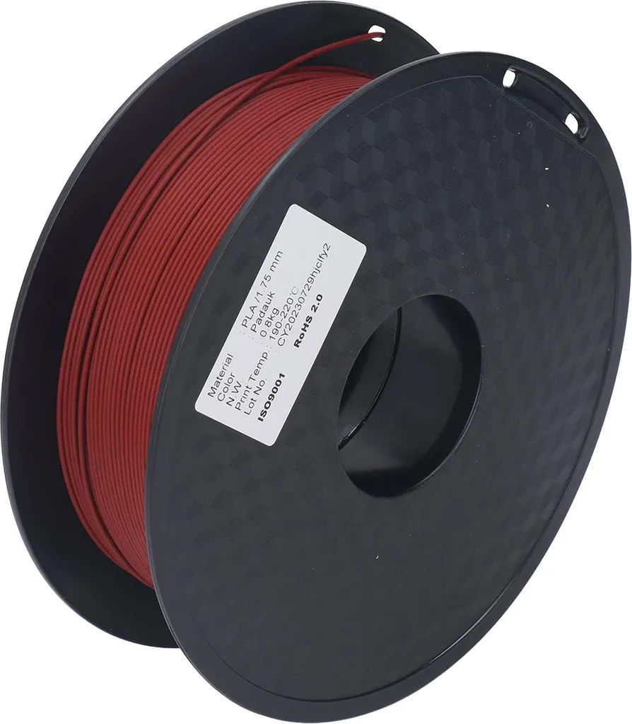 PLA 1,75 mm texturé bois de rose pour objets 3D au rendu naturel mat - 6