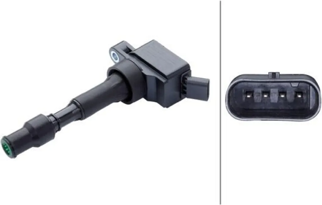 5DA 358 000-271 HELLA Bobine 6-polig, 12V, Blokbobine | prijs