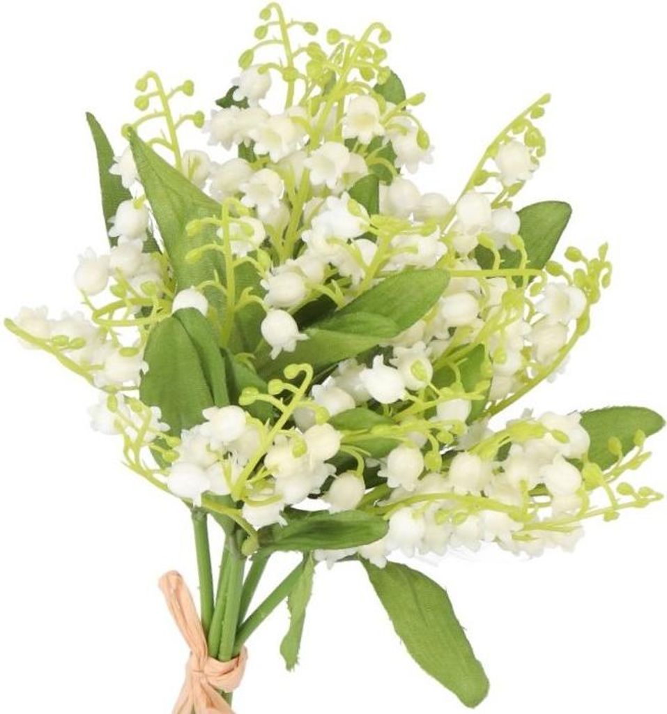 Bouquet Künstliche Blumen Pflanzen Maiglöckchen