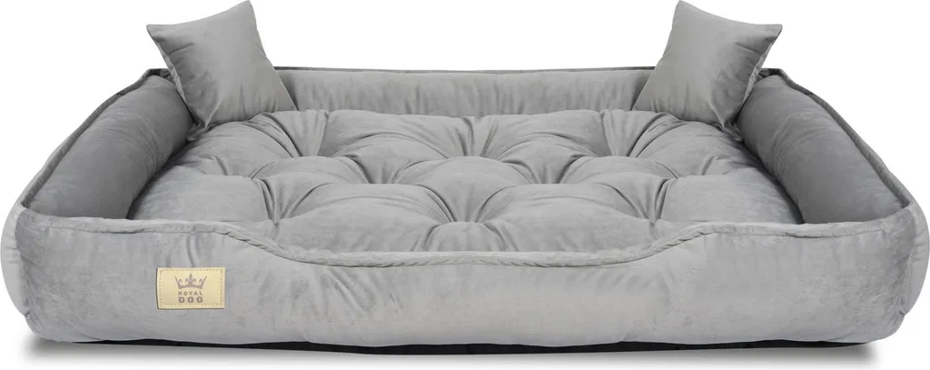 Lit pour chien xxl 115x95 cm idéal pour grand salon et chiens âgés