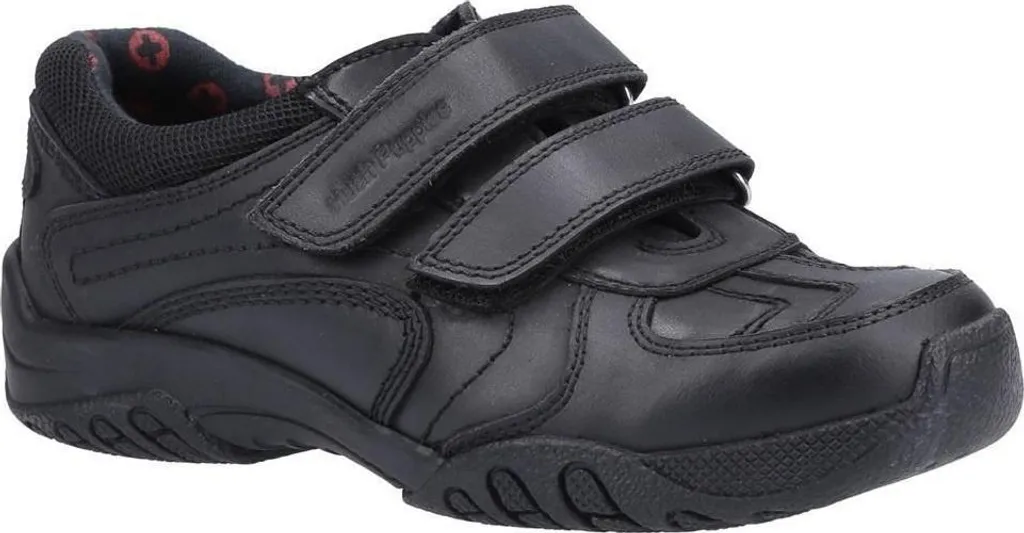 Chaussures École Hush Puppies Jezza 2 Cuir Noir Idéales pour Uniforme