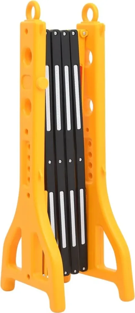 Barrière de circulation extensible 2,5m pour délimiter les travaux