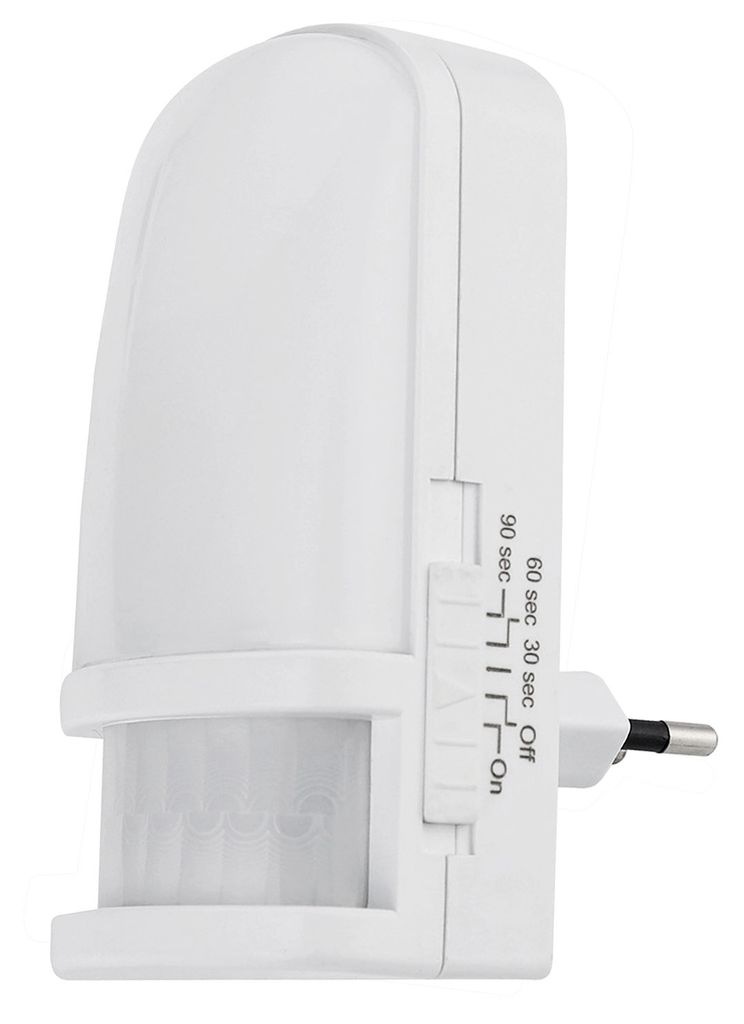 LED Nachtlicht mit Bewegungsmelder 230V Licht Warmweiß Produktbild 