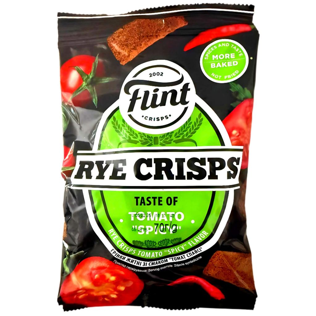 Flint Grenki Scharfe Tomaten 10er Pack (10 x 70g) Produktbild 