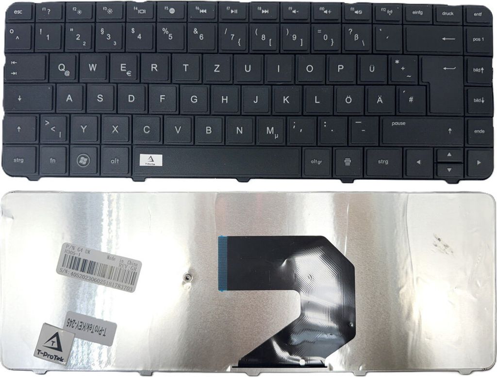 DEUTSCHE - Schwarz Tastatur Keyboard kompatibel für HP Pavilion G4-1000, G6-1000