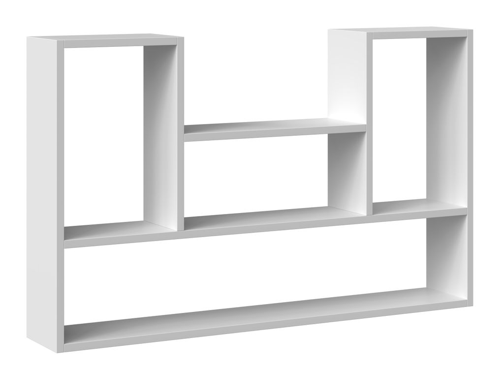 Étagère à rayons murale INDREK – blanc mat Image du produit 