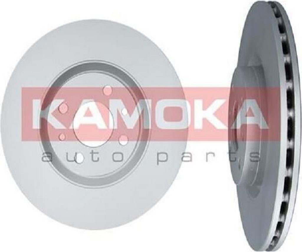 2x KAMOKA Bremsscheibe 103440 vorne für FIAT 500 (312) BRAVO II (198) QUBO (225)